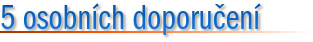 Osobní doporučení